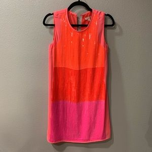 Brand New Shoshanna Sequin Mod Shift Dress